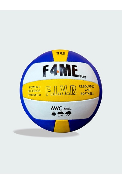 F4ME Court Hand-Stitched Volleyball Ball