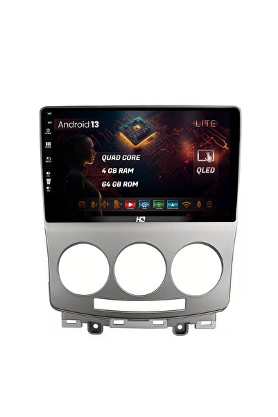 HUB64 Navigatie Mazda 5 (2005-2010), 4GB RAM, Quadcore, Carplay, Android Auto