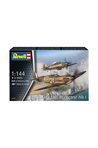 REVELL Supermarine Spitfire MkIA și Hawker Hurricane MkI