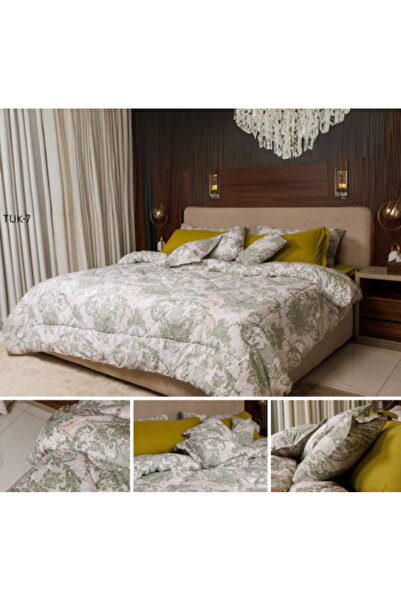 MY MATTRESS Diana Quilted Cotton Bed Set – 12 Pieces