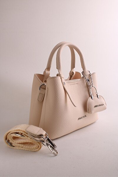 Just Polos Оригинална водоустойчива дамска чанта за рамо Just Polo 7010 Cream...