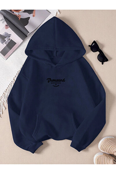 trendypassion Φούτερ Unisex Thousand Printed Oversize