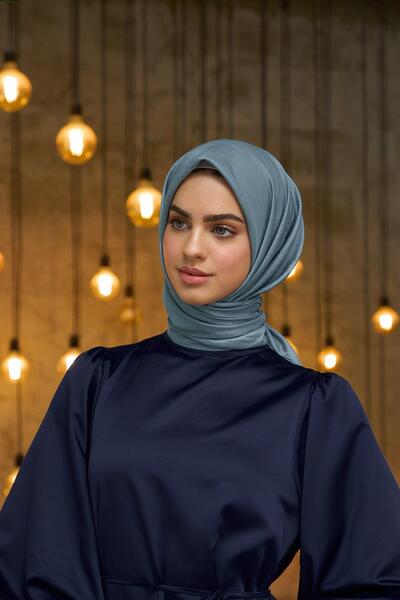 İpekhan Шарф з димчастого шовкового вуалю - з рівним візерунком, 10100-25