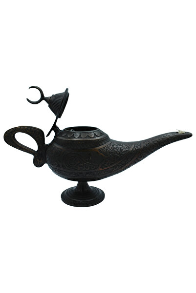 Bosphorus Heritage Antika Tarzı Pirinç Döküm El İşçiliği Gaz Lambası – Dekora...