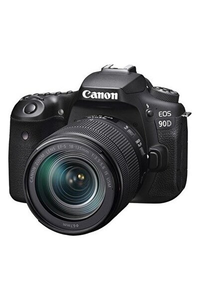 Canon EOS 90D 18-135 mm Usm Kit (İthalatçı Garantili)