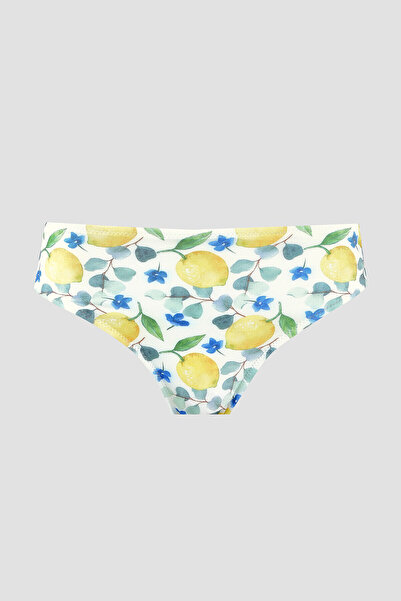 LOYA Renkli Lemon Tek Alt Bikini