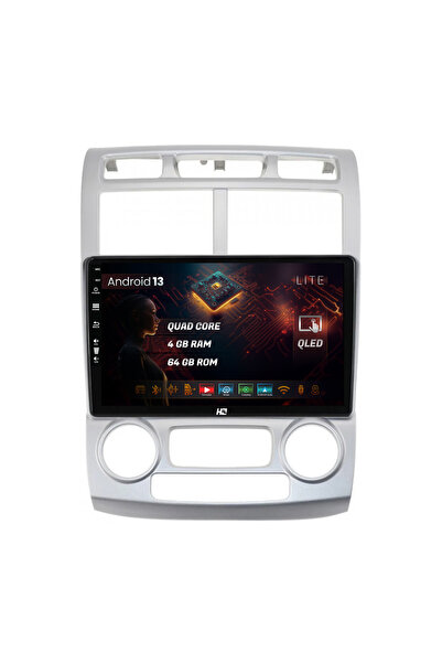 HUB64 Navigatie Kia Sportage (2005-2010) M/AC, 4GB RAM, Quadcore, Carplay, An...