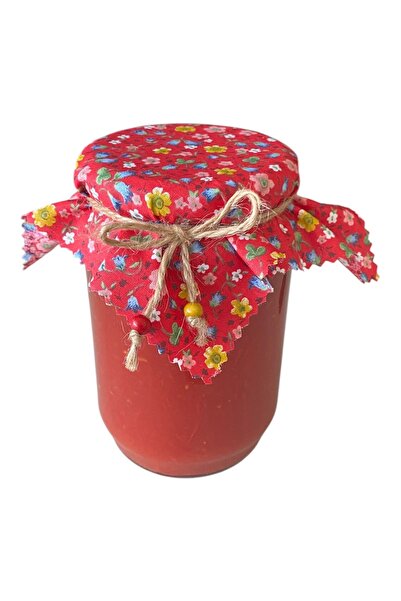 AdaEsintisi 10 Pieces of Crispy Flower Jar Lid Cover and Beaded Binding String