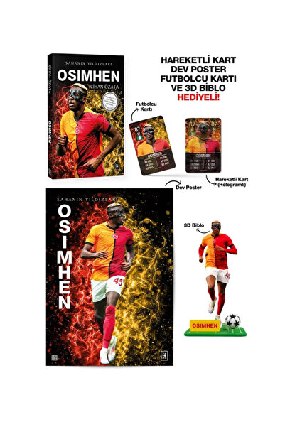 Genel Markalar Osimhen / Sahanın Yıldızları - Sticker - Biblo Hediyeli