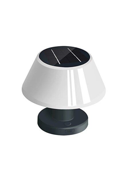 MDS Masa Lambası Modern Tasarım Su Geçirmez Güneş Enerjili 4 Kademeli Dim LED Ayarlanabilir