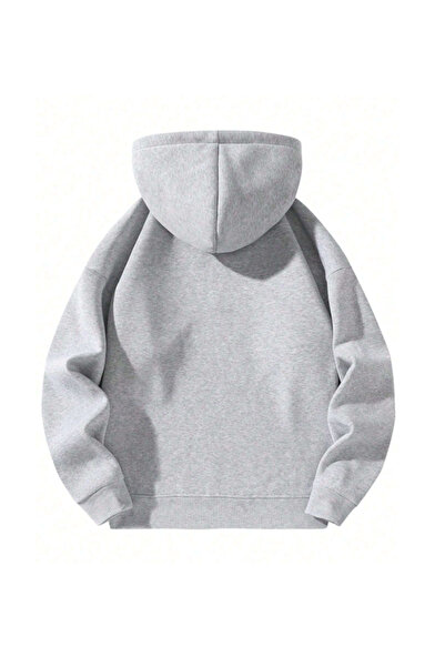 Revasser Unisex Erkek/Kadın YARIM FERMUARLI KAPÜŞONLU Renkli Özel Pamuklu Oversize Sweatshirt
