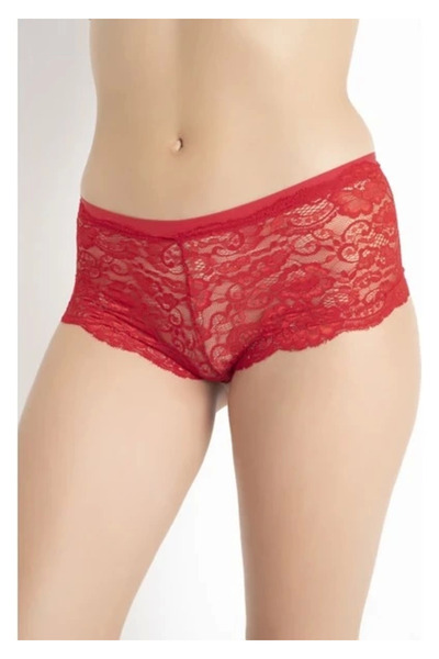 emosavm Pantaloni scurți din dantelă pentru femei G-box 929