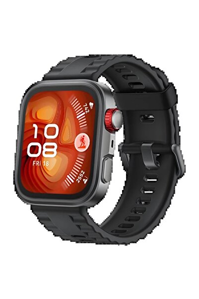 CepteToptan Myt09 Huawei Fit 4 Nova Silicone Cord - Black