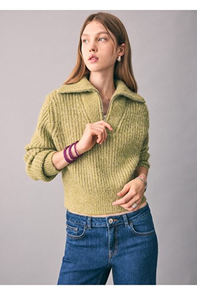 Mango Teen Perkins yaka triko kazak
