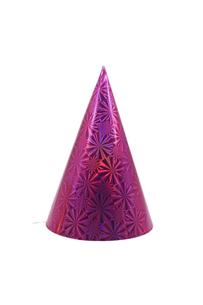 Teo Set of 6 Metallic Helmets, for Party, Birthday Theme, Pink