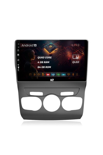 HUB64 Navigatie Citroen C4L (2011-2016), 4GB RAM, Quadcore, Carplay, Android ...