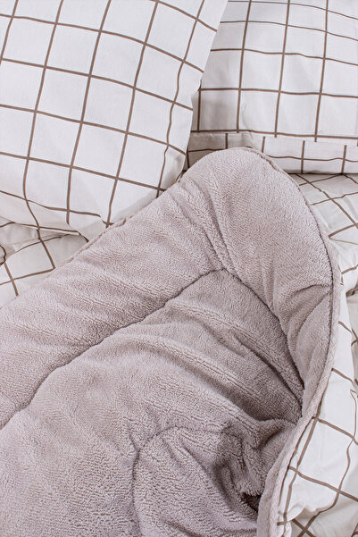 Shopyteks Single Welsoft Puffi Quilt 155X215 |   1 Piece with Pillowcase |   Cotton % Soft