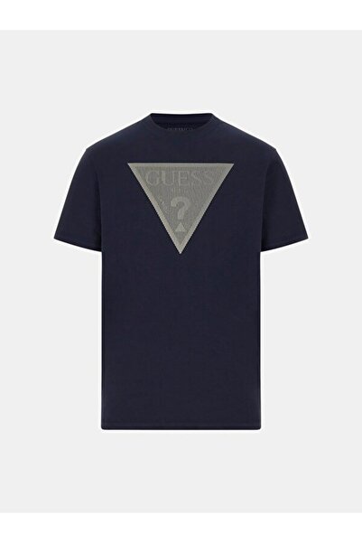 Guess Трикутна футболка Erkek Regular Fit