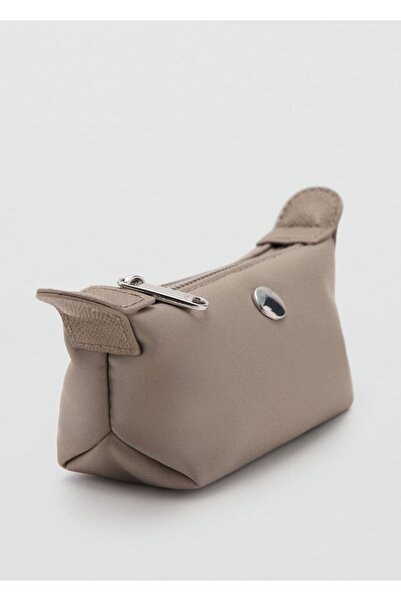 MANGO Woman Küçük boy naylon kozmetik çantası