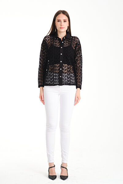 BY PAPI Dantel Gömlek