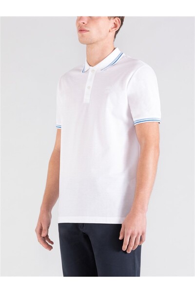 PAUL&SHARK MEN'S KNITTED POLOSHIRT