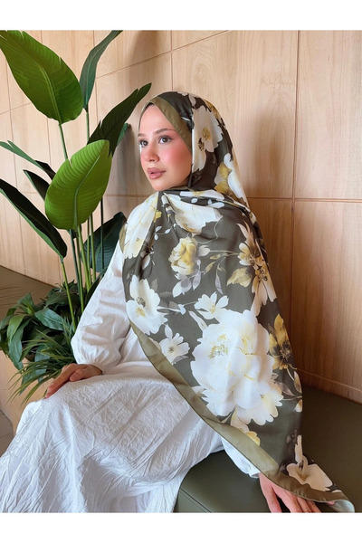 Nûda - Tarzın Değil , Tavrın Zarafeti Şal moale din bumbac cu model de mătase...