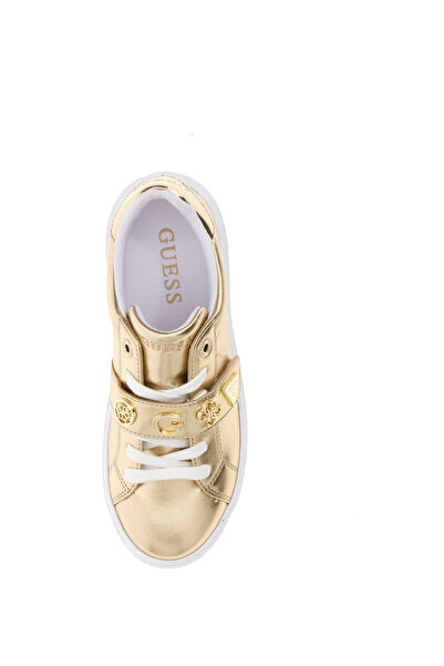 Guess Drift Kadın Sarı Sneaker FLTDRILEL12-PLATI