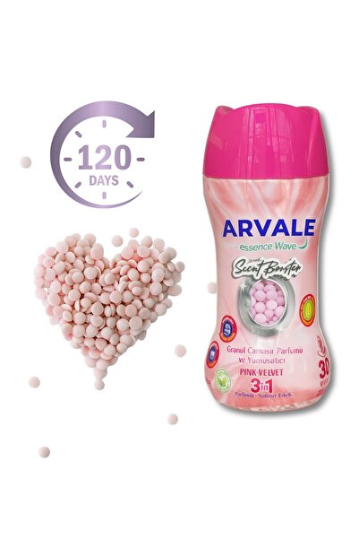 ARVALE Essence Wave Çamaşır Parfümü Granül – Pink Velvet 3’ü 1 Arada 380 gr | 120 Gün Kalıcı