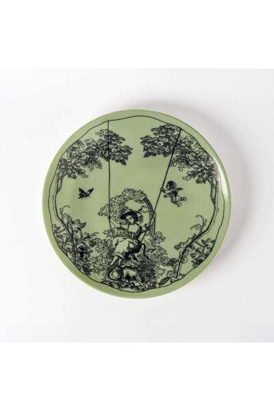 VİTELLİ Timeless Collection Yeşil 25 cm Tabak