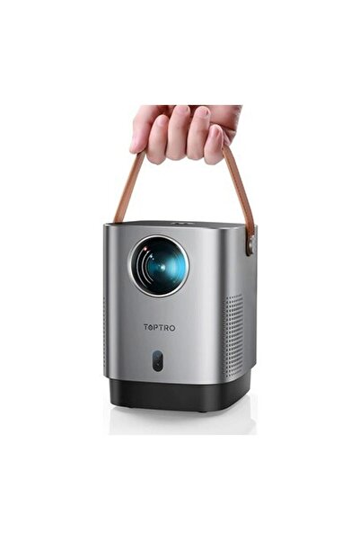 TOPTRO TR23 Mini Projektör 1080P, 15000 Lümen, 4d/4p Keystone ve Zoom Desteği