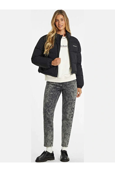 Guess Gj Cropped Kadın Siyah Mont W4BL20WGII2-JBLK