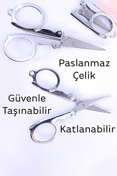 Janva Seyahat Makası Pratik Çok Amaçlı Kesici Erkek Bıyık Sakal Yanak Kesme Makası Organizer Aksesuar