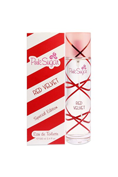 Aquolina عطر بينك شوجر ريد فيلفيت إصدار خاص للنساء أو دو تواليت 100 مل