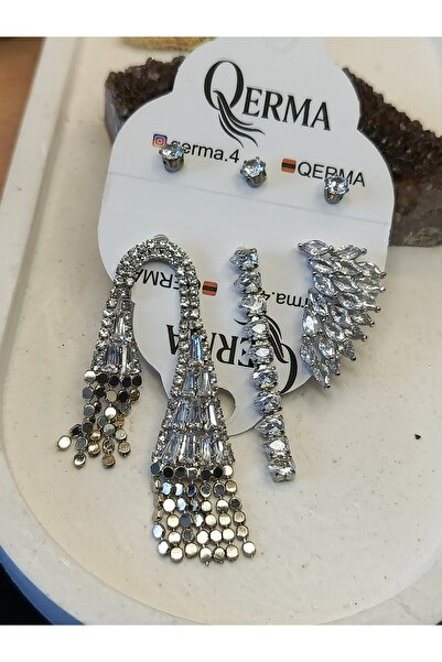 QERMA Küpe Seti Takı Seti