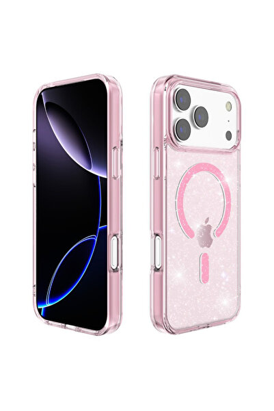 REDz Accessories Θήκη MagSafe με γκλίτερ και ενσωματωμένο γκλίτερ για iPhone ...