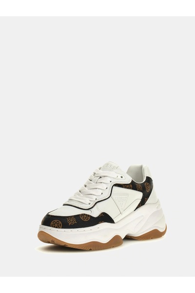 Guess Hapyy3 Kadın Çok Renkli Sneaker FLTHPYFAL12-WHIBR
