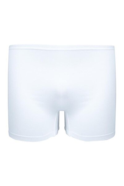 Bolero Kadın Bambu 1'li Boxer Beyaz