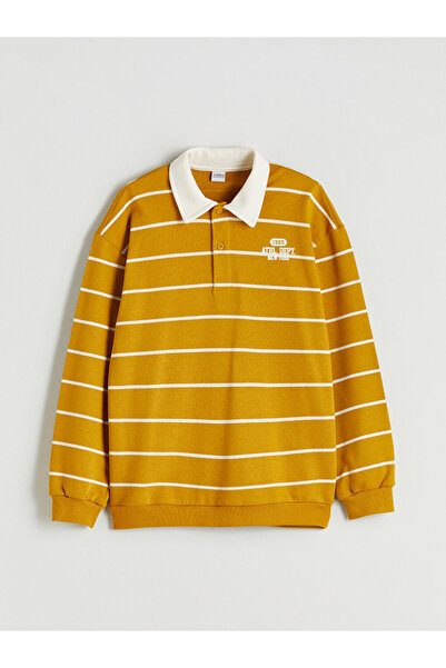 LC Waikiki Polo Neck Boys' Sweatshirt