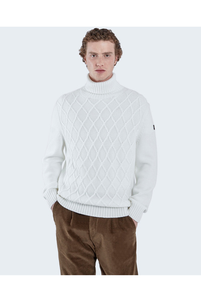 PAUL&SHARK MEN'S WOOLLEN TURTLENECK