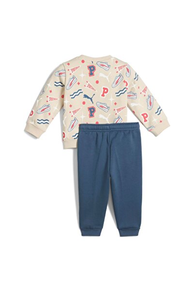 Puma Trening pentru copii MINICATS AOP CREW SET FL INF - 68973187