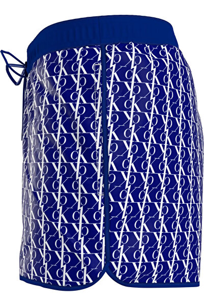 Calvin Klein SHORT DRAWSTRING-PRI Erkek Mavi Deniz Şortu