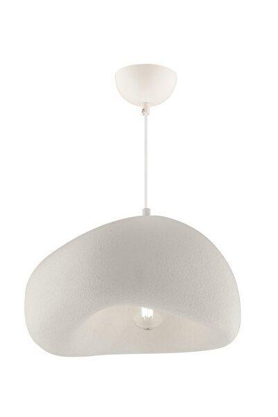 Brosch Design Sarkıt Beton Avize 30 cm Beyaz