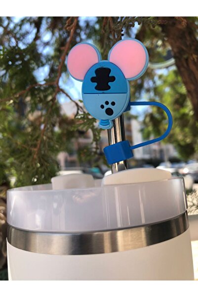 IGN Termos Uyumlu Aksesuar/ STİTCHLİ MİCKEY0505 Pipet Koruyucu/Pipet Kılıfı/ Pipet Tıpası