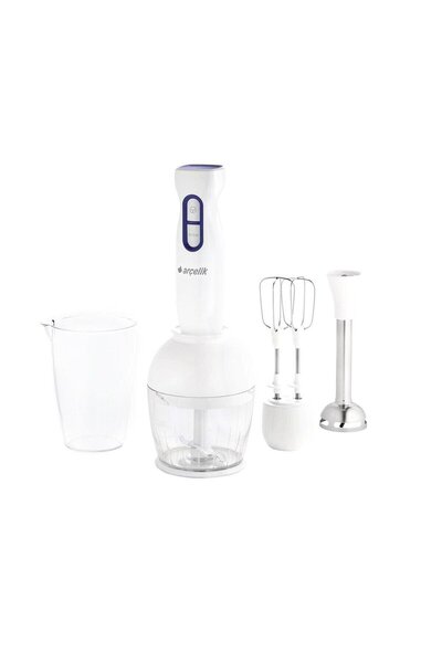 Arçelik K 1253 Hbs Hand Blender Set with Mixing and Chopping Features