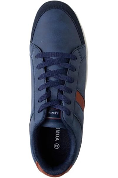 AUMELR Pantofi casual barbati AUMELR, din piele ecologica, sneaker, comozi, usori, antiderapantti, cu siret