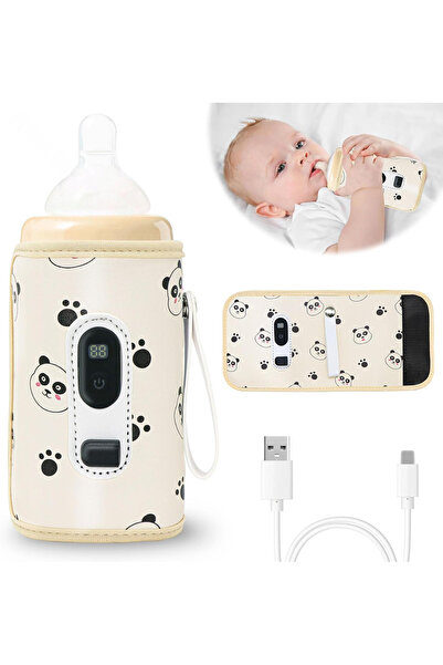 Prime Goodies Incalzitor portabil pentru biberoane, Ecran digital, Temperatur...