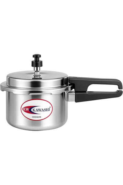 Kawashi قدر ضغط صغير سعة ٣ لتر | صمام أمان سريع الفتح | رف تبخير قابل للإزالة