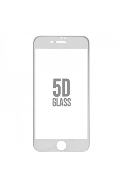 Apple Folie Sticla iPhone 7 4D/5D Alb