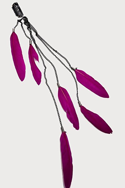 New Obsessions Lanț de păr cu pene Snur de păr Rasta