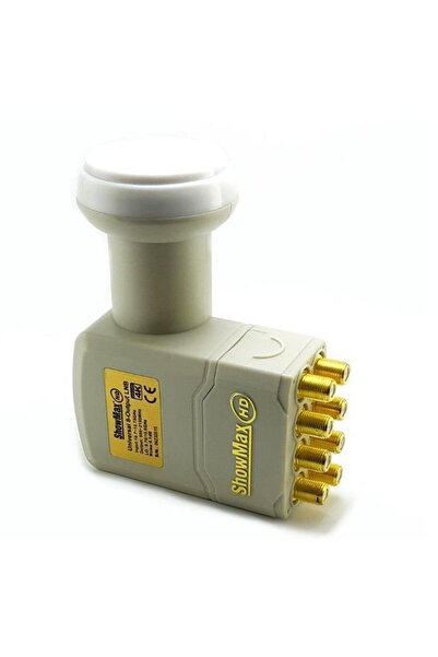 TAYFUN Showmax 8 Çıkışlı Sekizli Ultra HD 4k Uydu Anteni Lnb Elembi-Gold Başl...